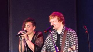 Ed Sheeran and Demi Lovato - "Give Me Love" Live (HD)