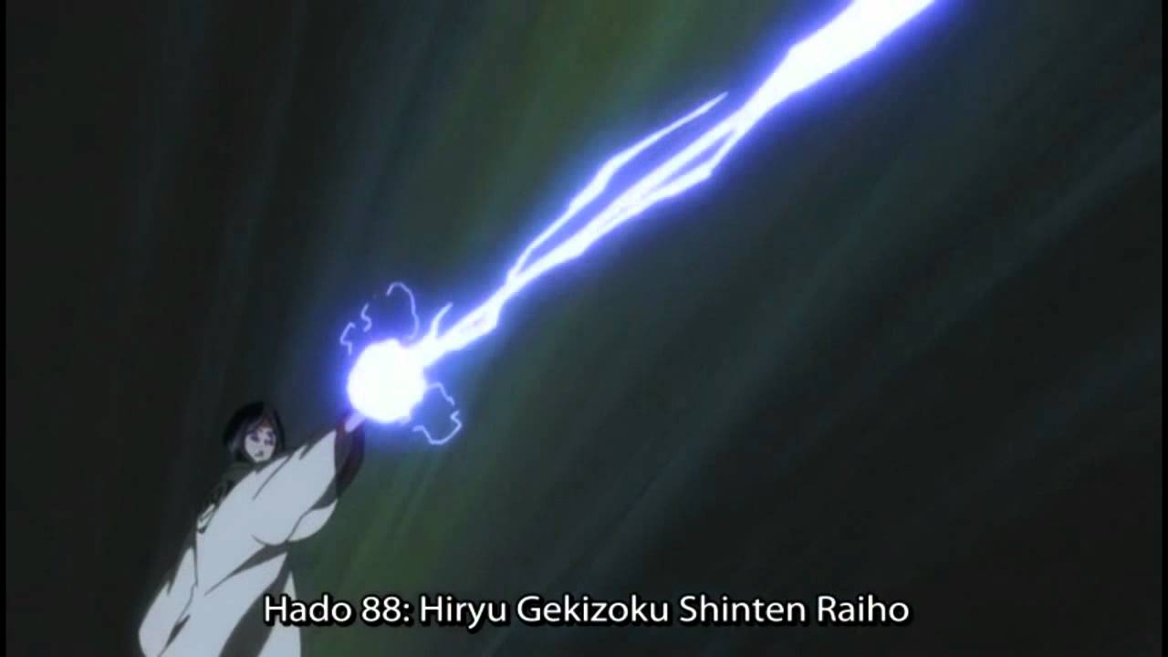 [Bleach] Hado 88 Hiryu Gekizoku Shinten Raiho [HD] [Unohana] YouTube
