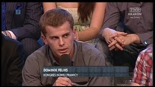 Młodzież kontra 495: Dominik Feliks (KNP) vs Zbigniew Girzyński (PiS) 08.06.2014