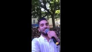 Kendji à Bergerac remercie Mika et ses fans !