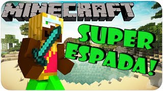 MINECRAFT GUERRA - DROPS #3 SUPER ESPADA!