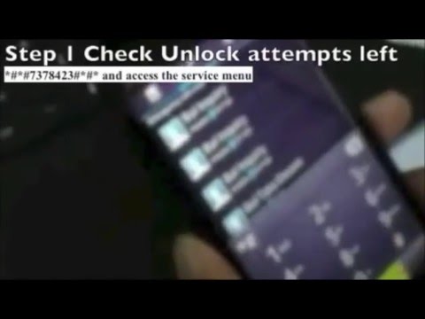 How to Unlock Sony Xperia ION LT28at from AT&T by Unlock Code ...