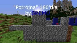 Bremu wykonał uważany przez wszystkich "niemożliwy" skok w minecrafcie? (POTRÓJNA 180'tka)