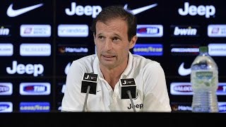 Le parole di Allegri alla vigilia di Juventus-Roma - Allegri's pre-match press conference