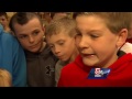 Band of brothers rally around boy, 6, to stop teasing