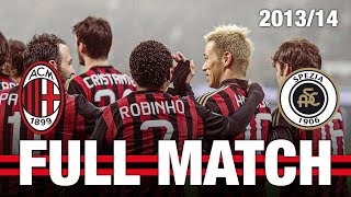 Robinho, Pazzini and Honda for a Coppa Italia win | AC Milan v Spezia | Full Match