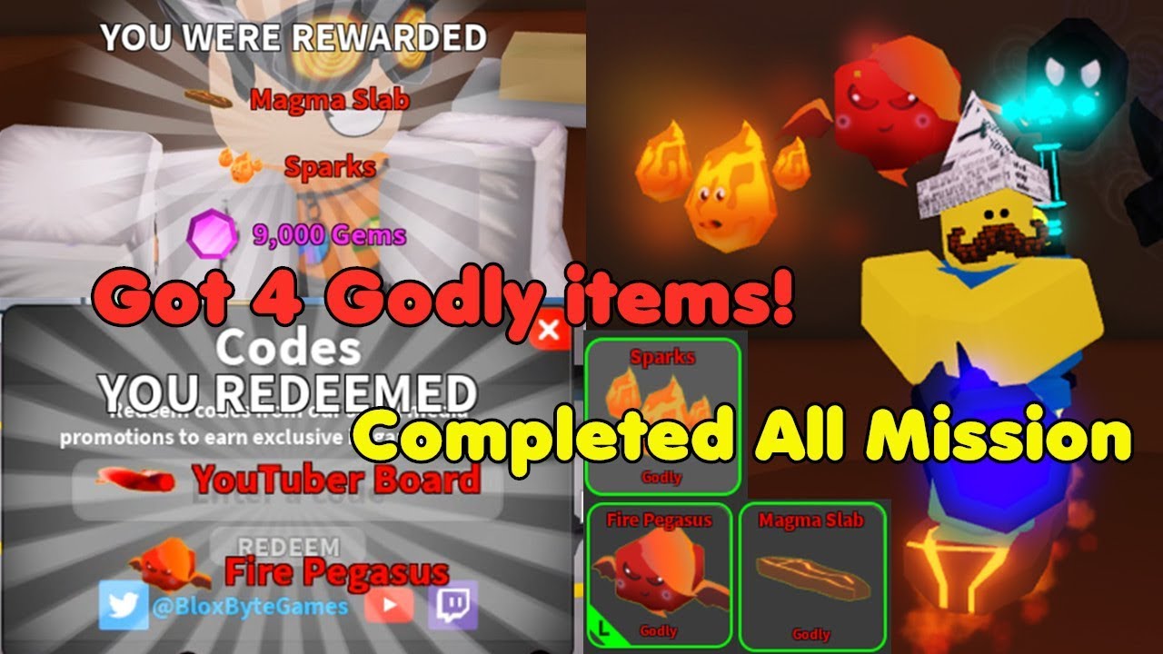 Got Sparks Godly Pet Exclusive Godly Completed All Ghost Hunter