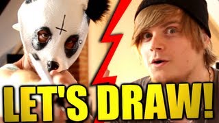 CRO vs. iBlali! - Let's Draw