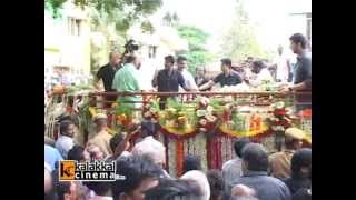 Ventran Actress Manjula Vijayakumar Funeral