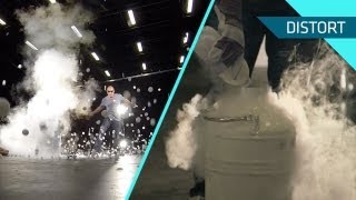 Ping Pong Ball Explosion with Liquid Nitrogen in SLOW MOTION