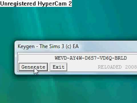 sims 3 generation serial code