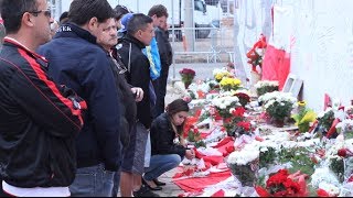 Torcedores prestam homenagem no adeus a Fernandão