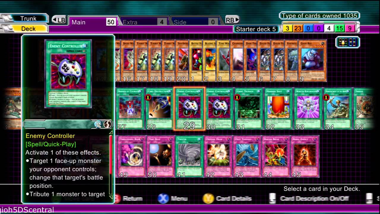 Yugioh 5Ds decade duels plus Starter deck 5 - YouTube