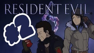 HARDEST LEVEL EVER - A Guy & Girl play Co-op - Resident Evil 6 - Jake & Sherry Chapter 2