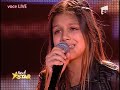 Vanessa Marzavan canta impecabil melodia Rihannei -