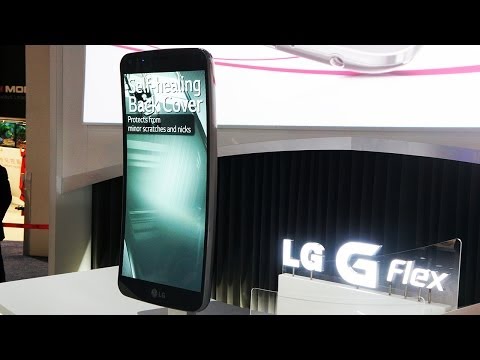 Смартфон с изогнутым экраном LG G Flex