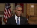 President Barack Obama said he had not yet made his decision regarding a U.S. strike on Syria during an interview with PBS NewsHour senior correspondents Judy Woodruff and Gwen Ifill. The president said that Syrian president Bashar al-Assad\'s regime alleged use of chemical weapons would factor into his calculation and he warned that the Assad should be held accountable.