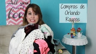 Comprinhas de Orlando: Roupas