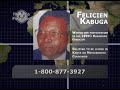 Rewards For Fugitives: Felicien Kabuga