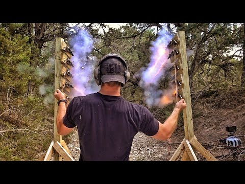 Is it possible to fire 10 guns at once?!?!
