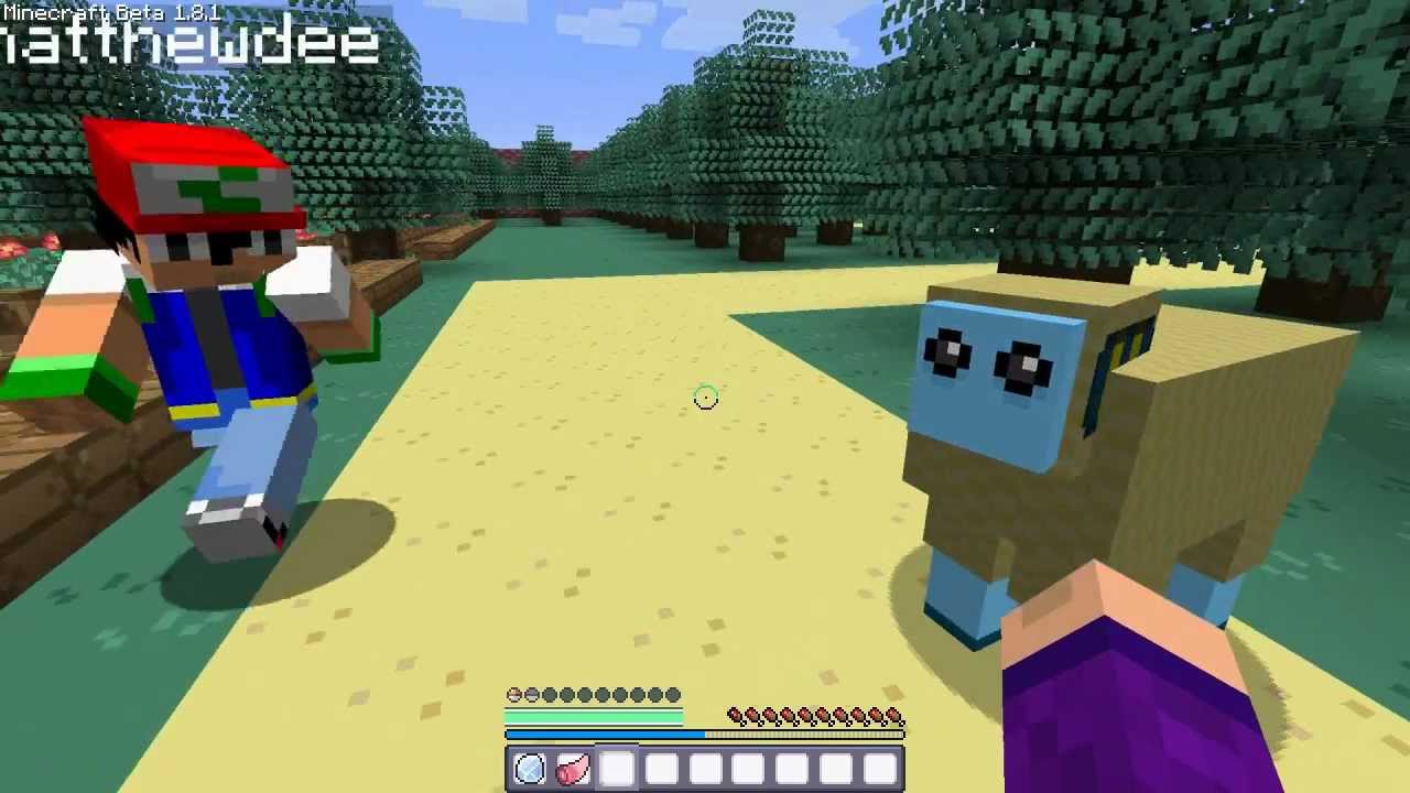 Minecraft: Pokemon Kanto Adventure Map w/ Mathew Part 1 - YouTube