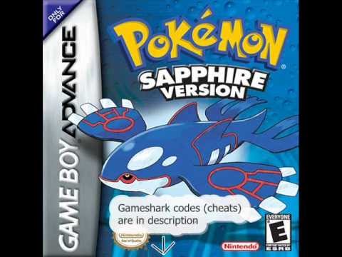 Pokemon "Sapphire" Gameshark Codes - YouTube