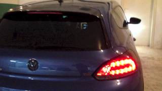 VW Scirocco - Dectane Led Tail lights Red/Smoke