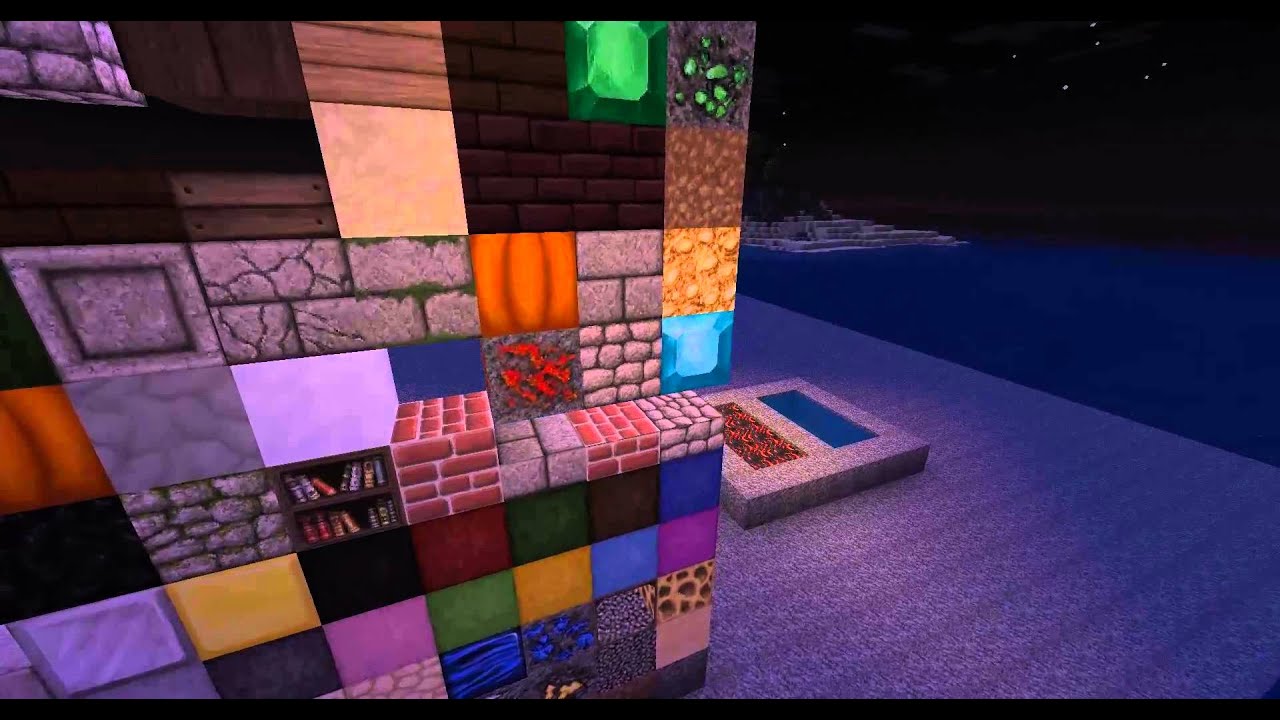 Minecraft Ultra HD 1.4.4 Texture Pack - YouTube