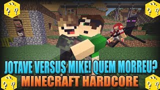 MINECRAFT HARDCORE - LUCKYBLOCK: JV VS MIKE!#3