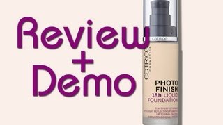 Review + Demo: Base de maquillaje "Photo Finish" (Catrice)