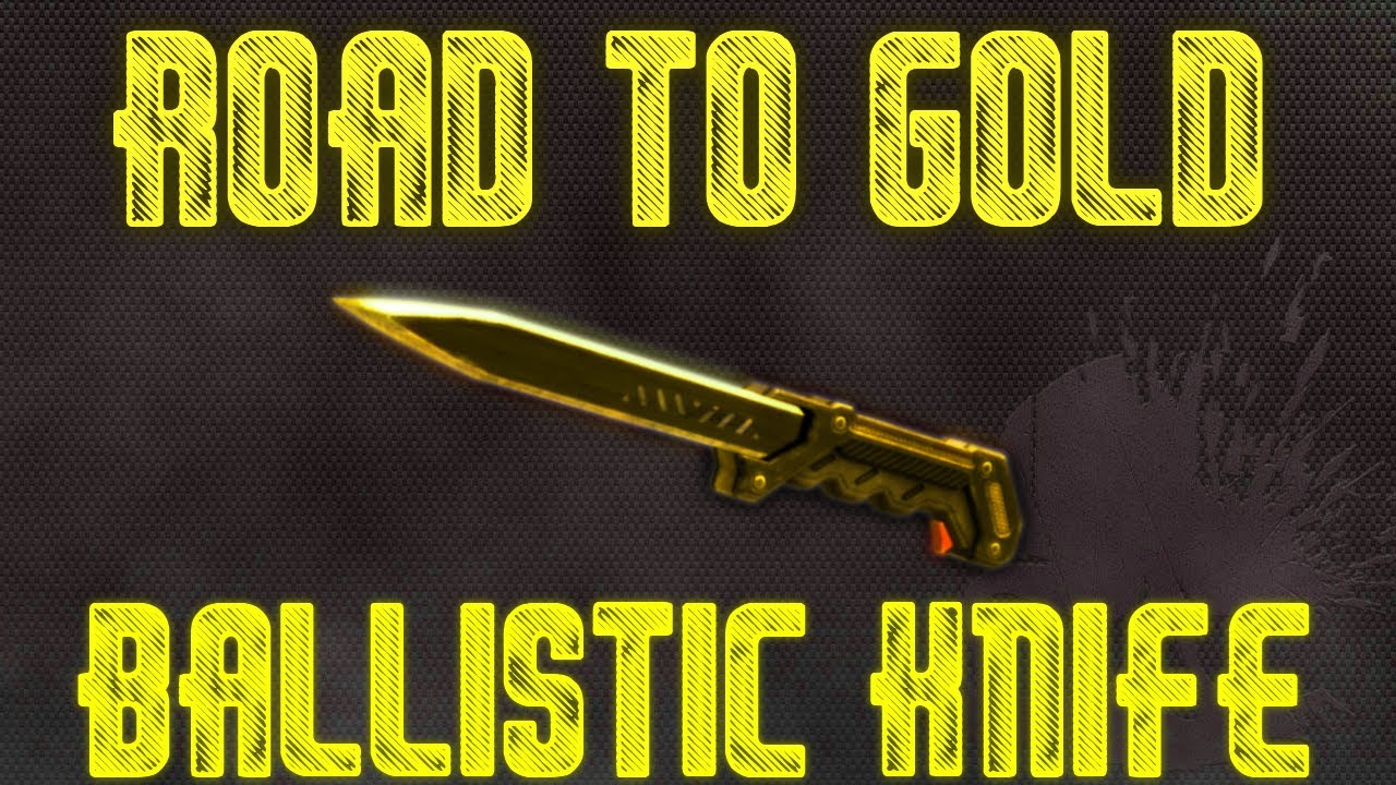 BO2 Road To Gold (Ballistic Knife) YouTube