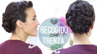 Peinado fácil con trenzas