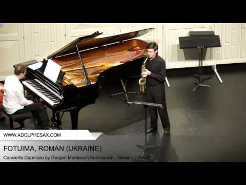 Dinant 2014 - Fotuima, Roman - Concerto Capriccio by Gregori Markovich Kalinkovich