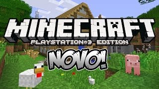 NOVO MINECRAFT PARA PS3!