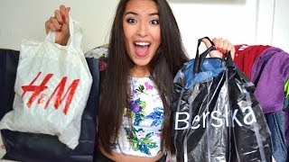 XXL SOMMER FASHION HAUL - H&M, Zara, Bershka, Asos, Lookbookstore