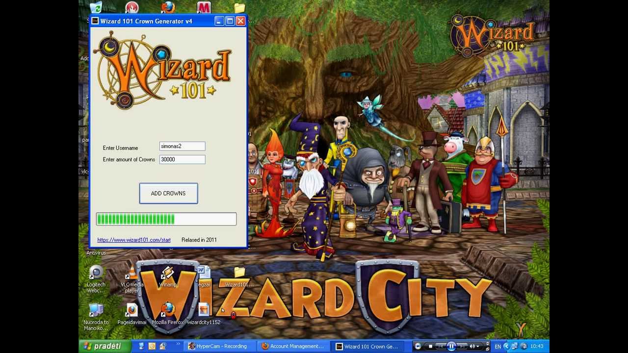 wizard101 crowns generator v4 - YouTube