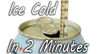 How to Cool a Drink in 2 Minutes