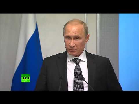 Владимир Путин озвучил план по стабилизации ситуации на юго-востоке Украины