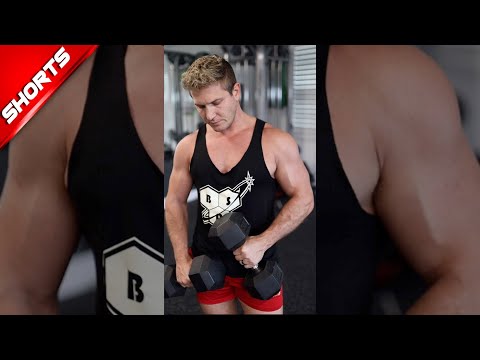 This Biceps Workout DESTROYED ME! 🔥 || ONLY 4 SETS! 🏋️ #SHORTS