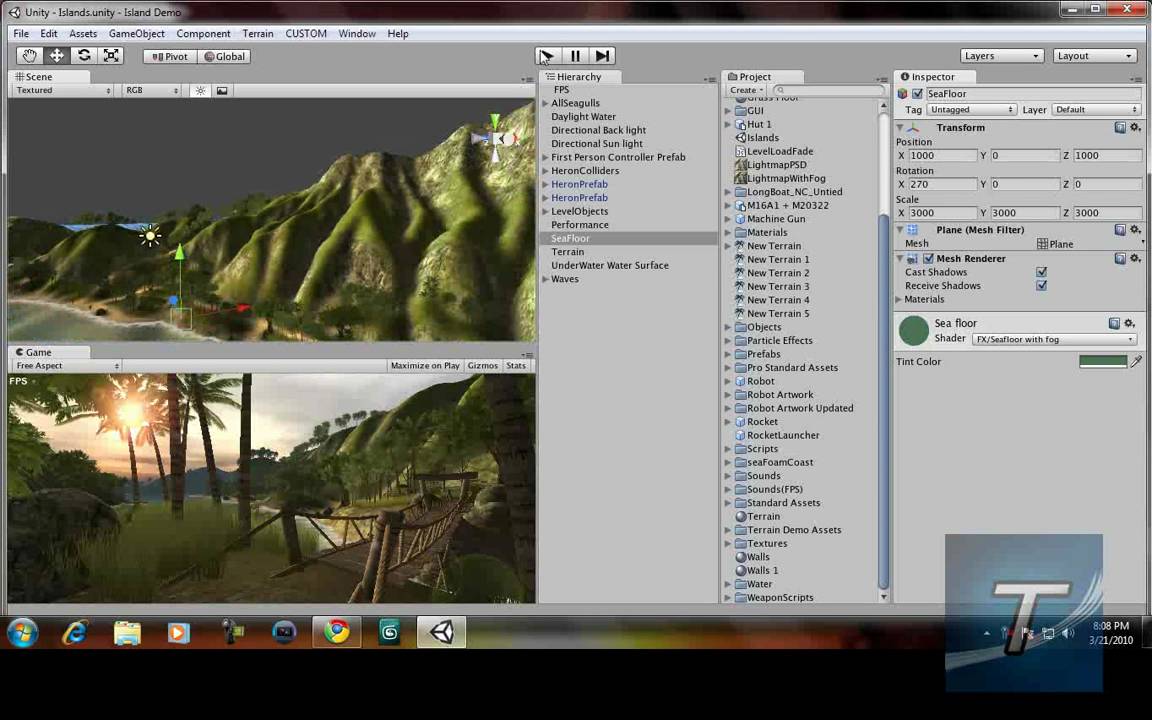 how to create your own game with unity