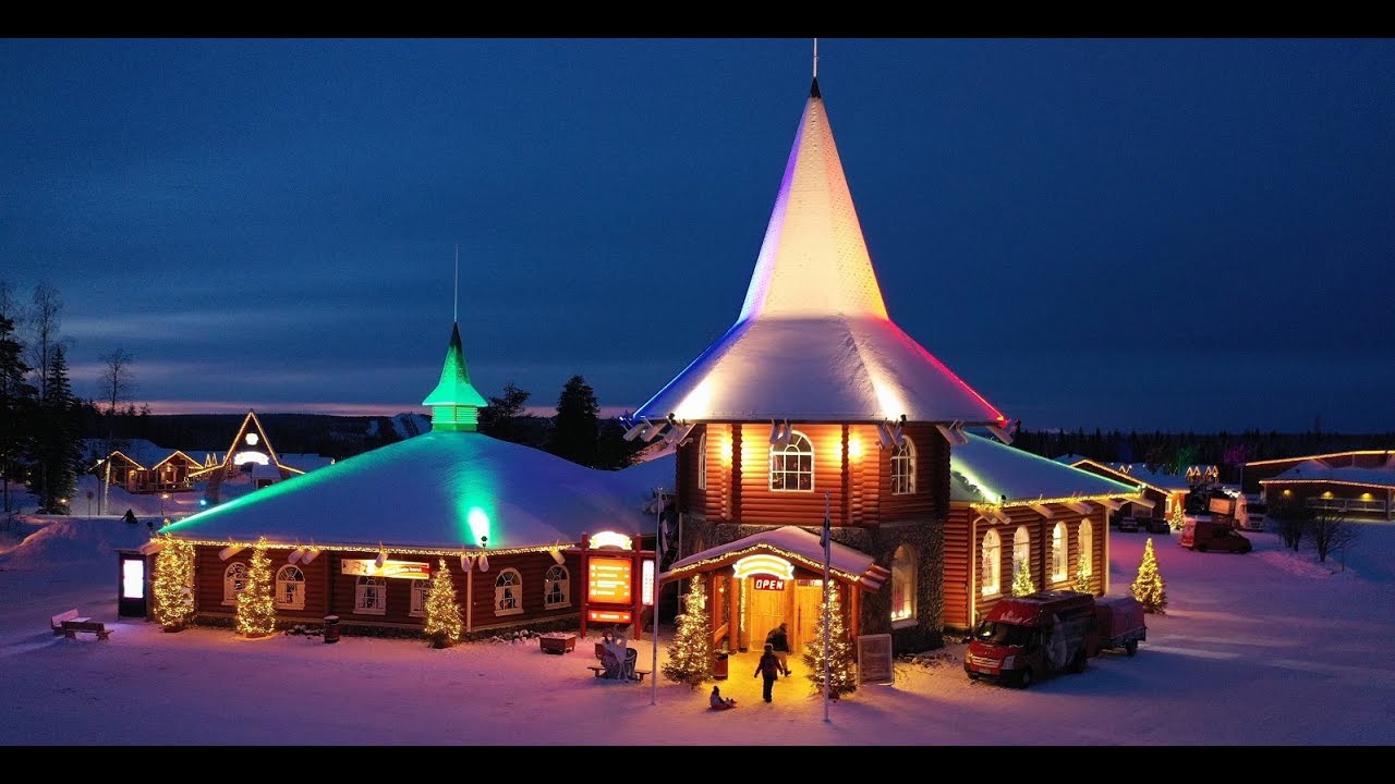 Santa Claus Village in Rovaniemi in Lapland Finland - Arctic Circle