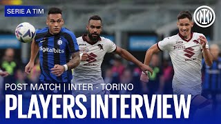 INTER 1-0 TORINO | MARCELO BROZOVIĆ AND LAUTARO MARTÍNEZ EXCLUSIVE INTERVIEWS 🎙️⚫🔵??