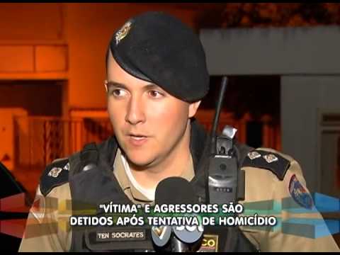 Foragido suspeito de agredir a mulher é alvo de tentativa de homicídio