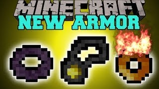 Minecraft: NEW ARMOR TYPES (EPIC RINGS, BELTS, & AMULETS) Mod Showcase