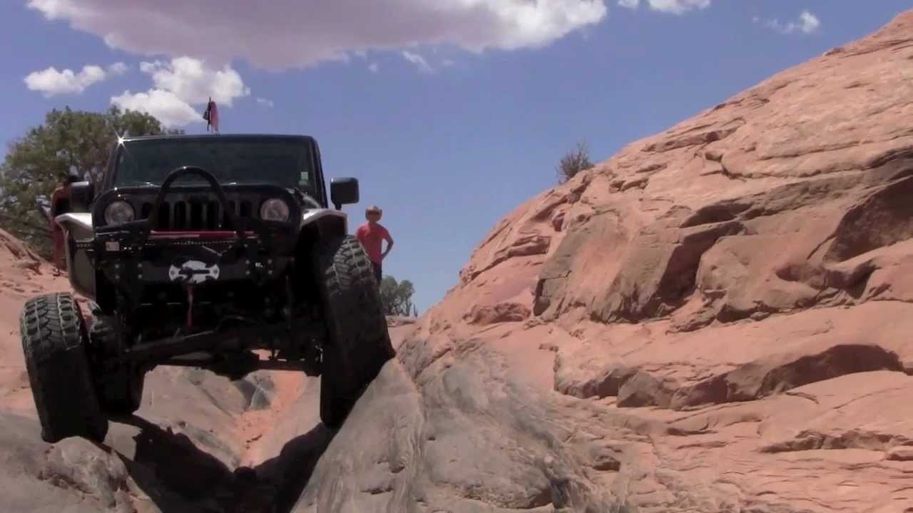 Poison Spider Trail, Moab Jeep Jk Rubicon Offroad - Youtube