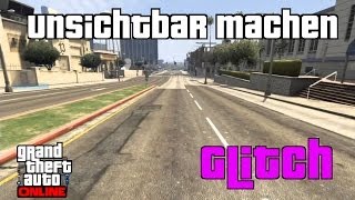 GTA 5 Online: Charakter / Fahrzeug Unsichtbar machen | Glitch | Deutsch | Patch 1.10