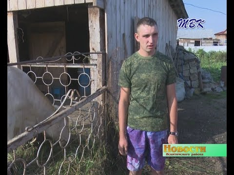 Финансовую поддержку на развитие фермерского хозяйства получил житель Старого Искитима Сергей Гербуль