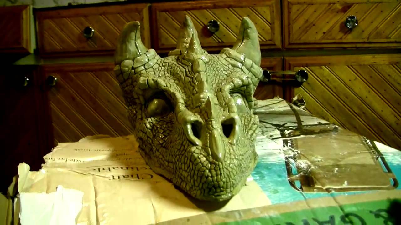 How To Make a Dragon Puppet - YouTube