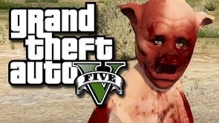 GTA 5 Online - Ambulance Launch Glitch!! (GTA 5 Funny Moments and Glitches!)