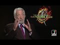 The Hunger Games Catching Fire Donald Sutherland goes in on Obamacare